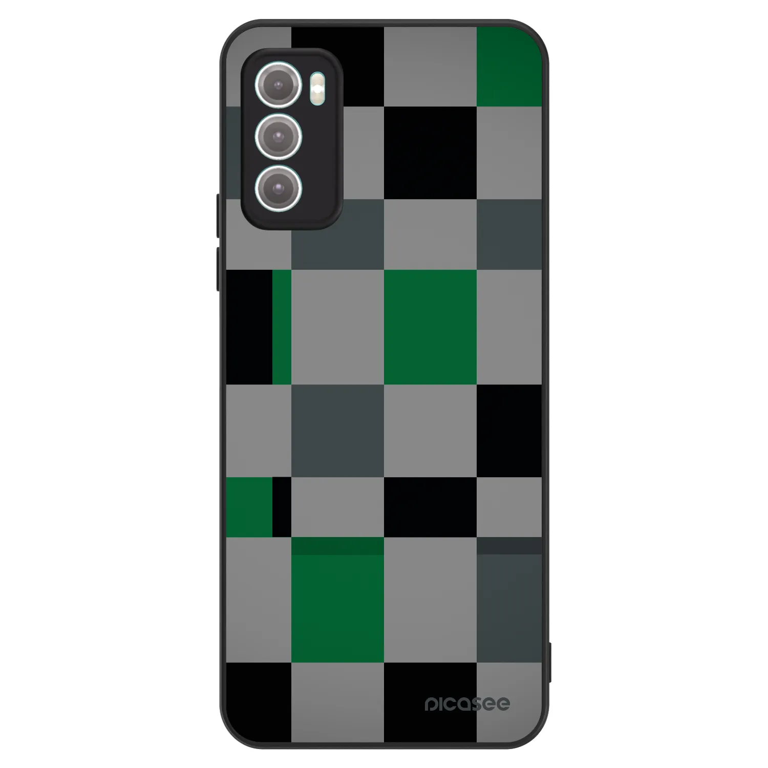 Picasee ULTIMATE CASE für Motorola Moto G60 - Block Grid