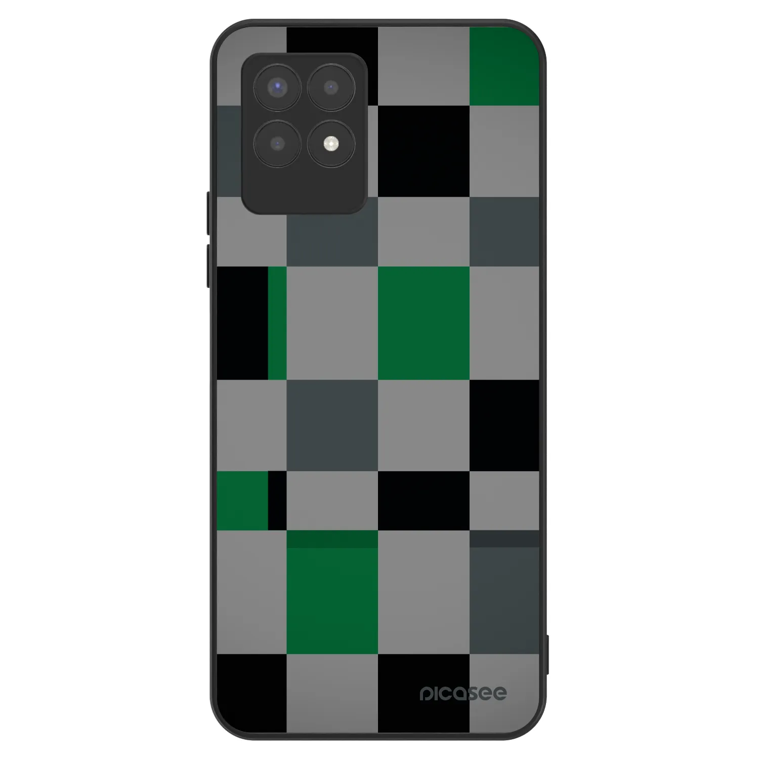 Picasee ULTIMATE CASE für Realme 8i - Block Grid