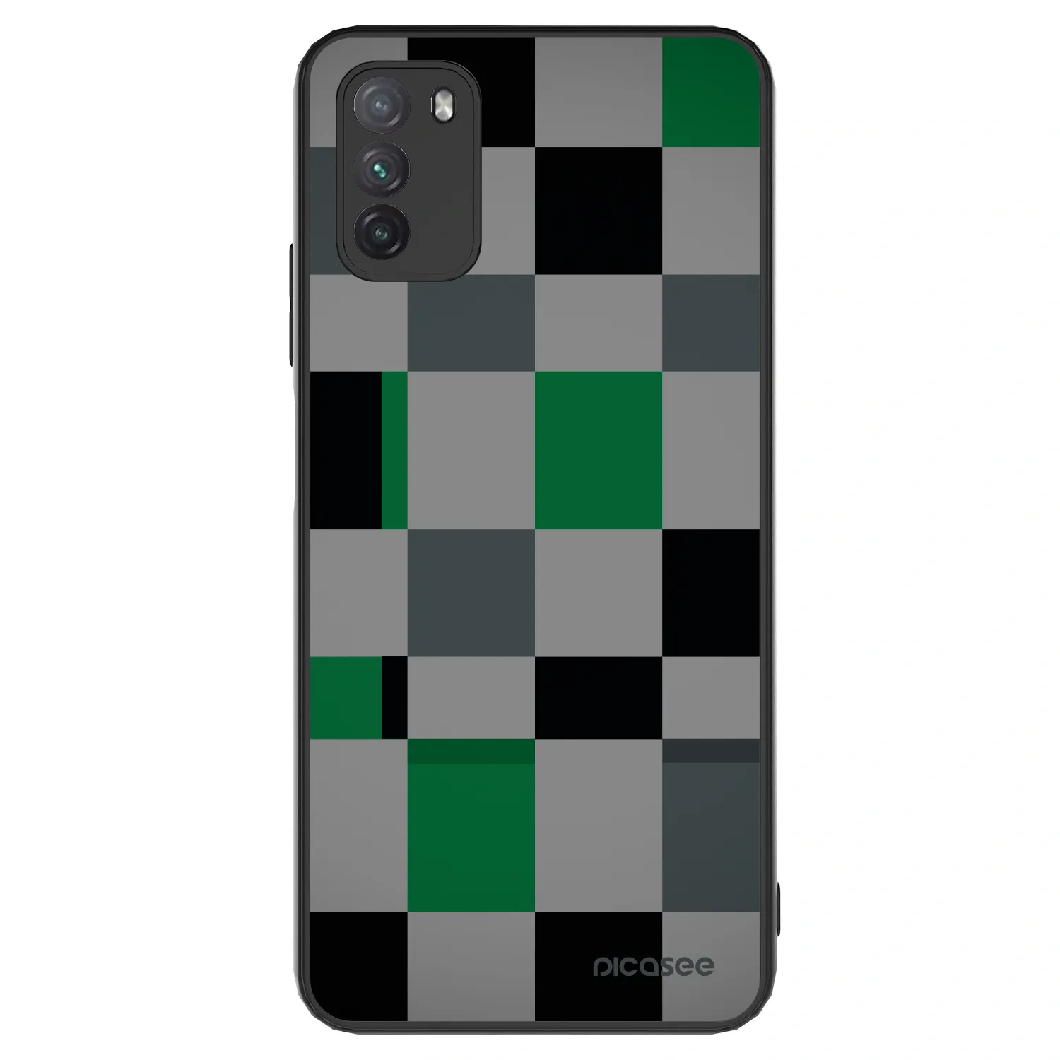 Picasee ULTIMATE CASE für Xiaomi Poco M3 - Block Grid