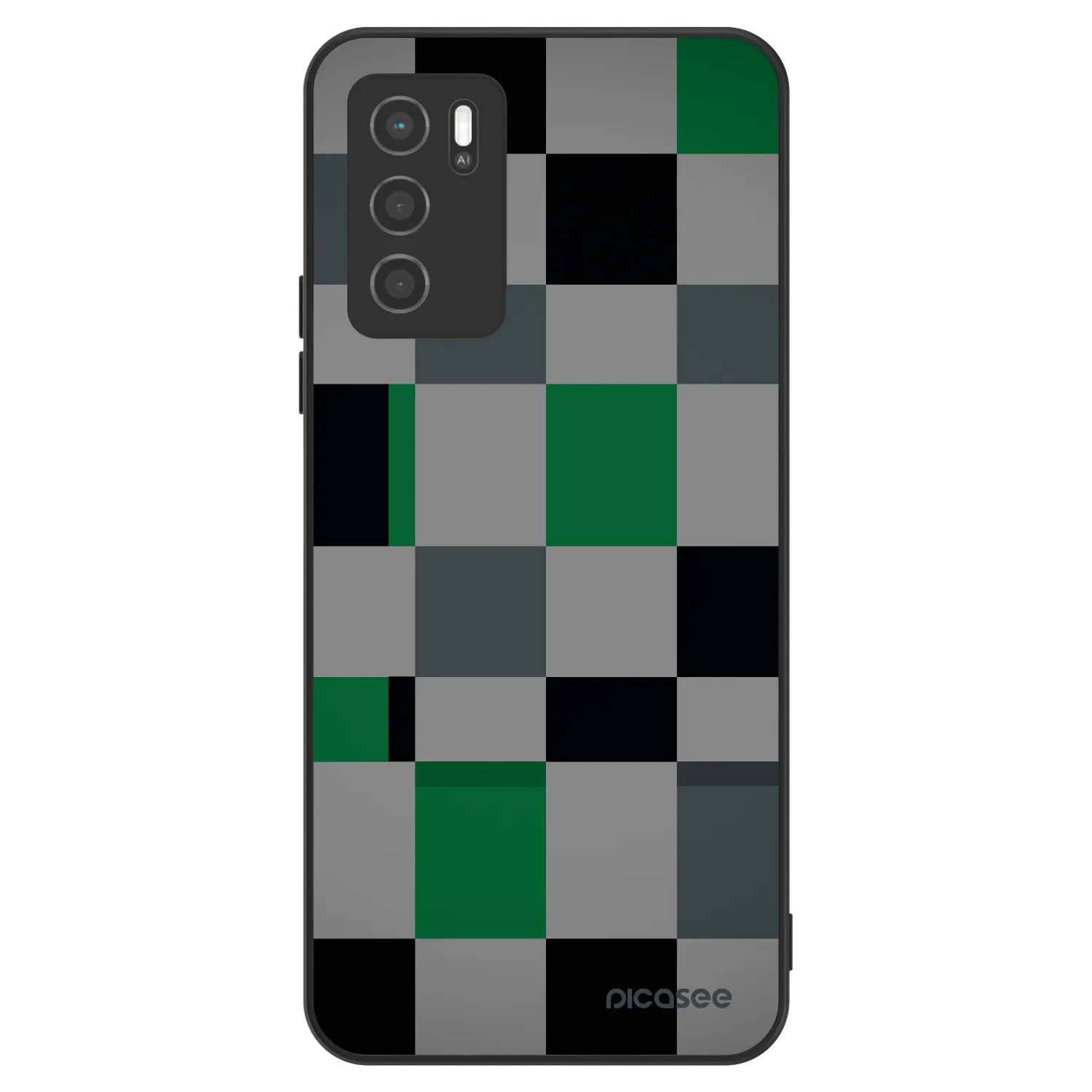 Picasee ULTIMATE CASE für OPPO A16s - Block Grid