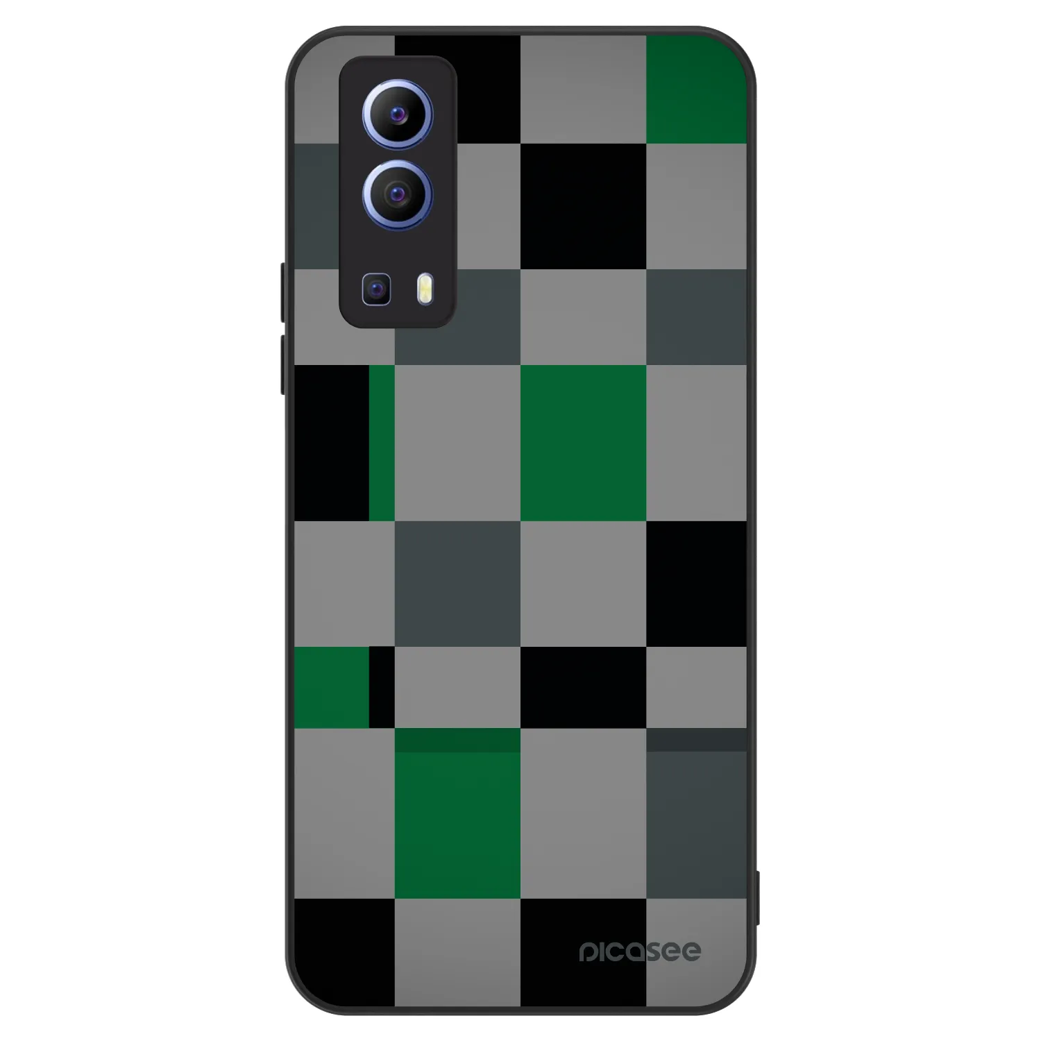 Picasee ULTIMATE CASE für Vivo Y52 5G - Block Grid