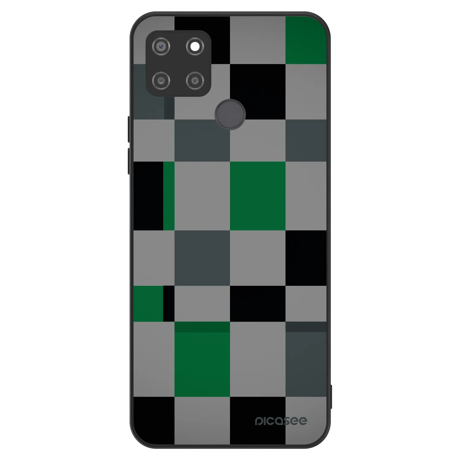 Picasee ULTIMATE CASE für Realme C21Y - Block Grid