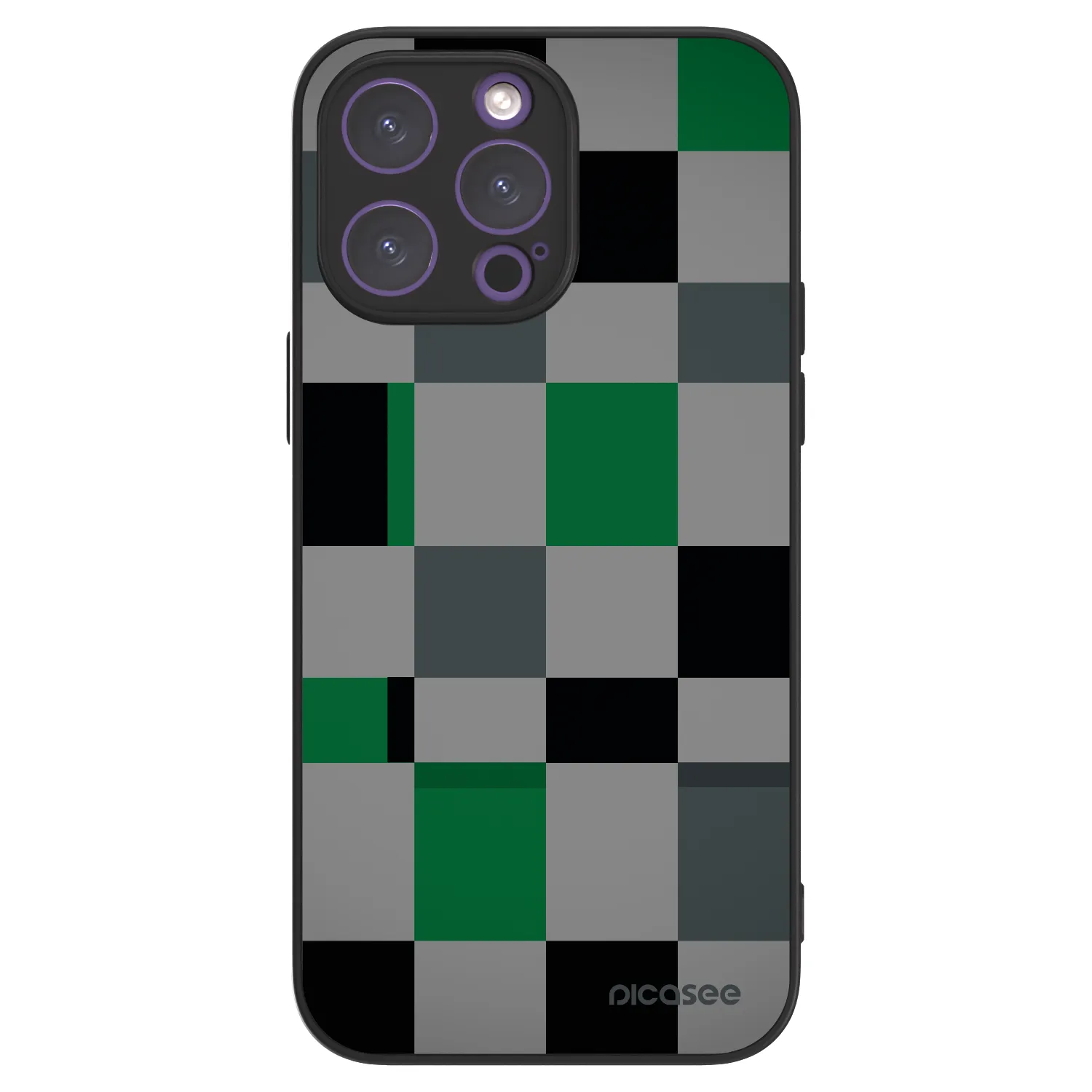 Picasee ULTIMATE CASE MagSafe für Apple iPhone 14 Pro Max - Block Grid