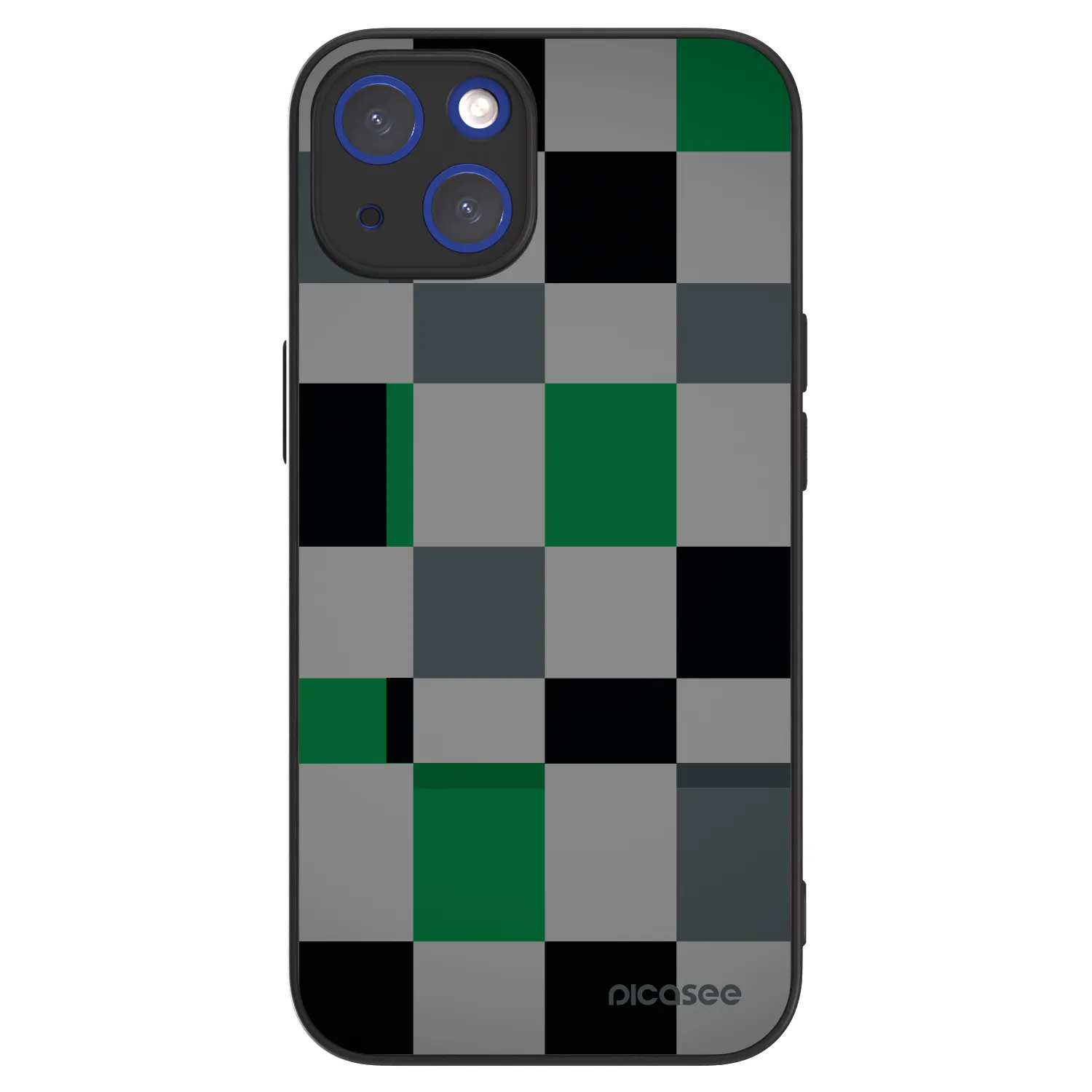 Picasee ULTIMATE CASE MagSafe für Apple iPhone 14 - Block Grid