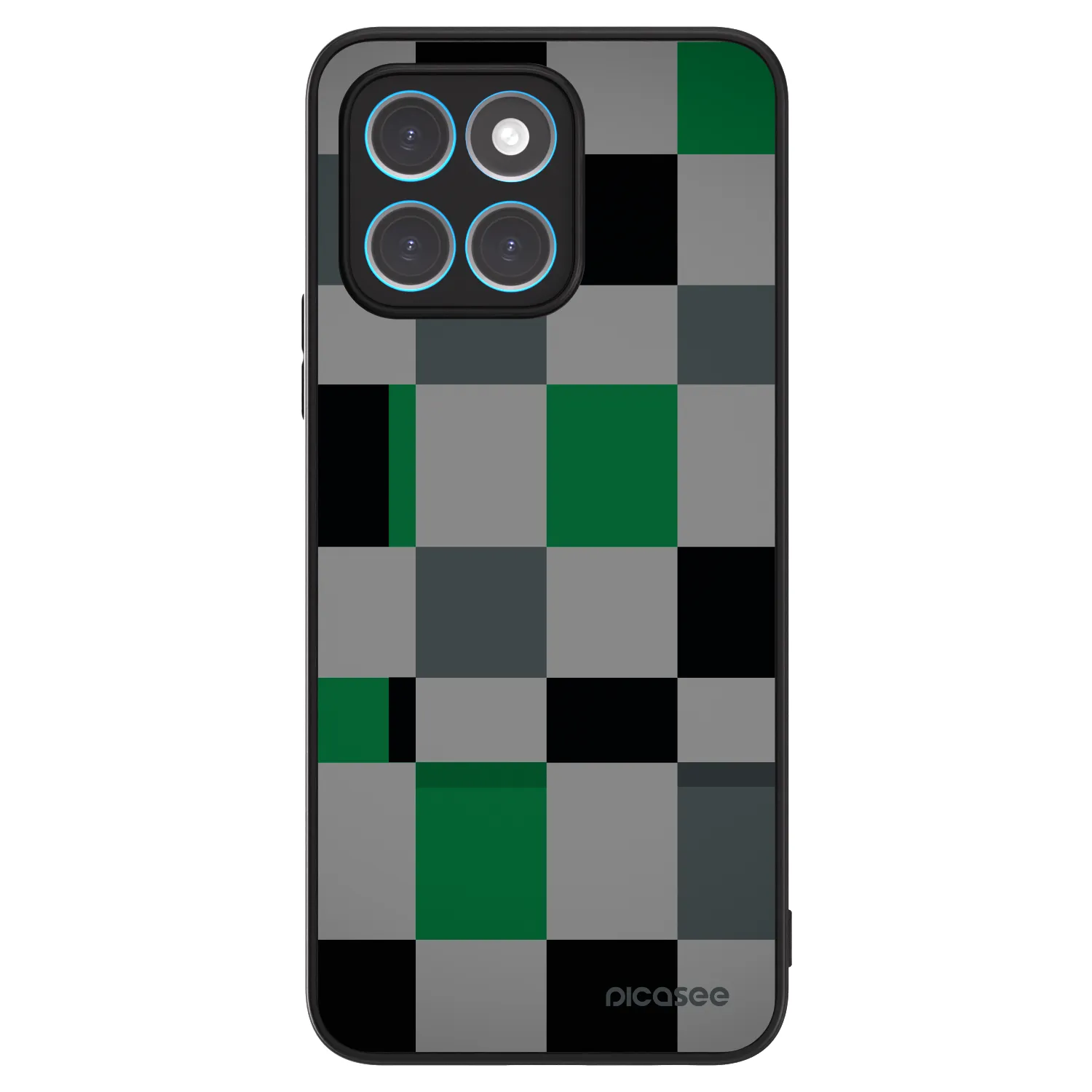 Picasee ULTIMATE CASE für Honor X8 5G - Block Grid