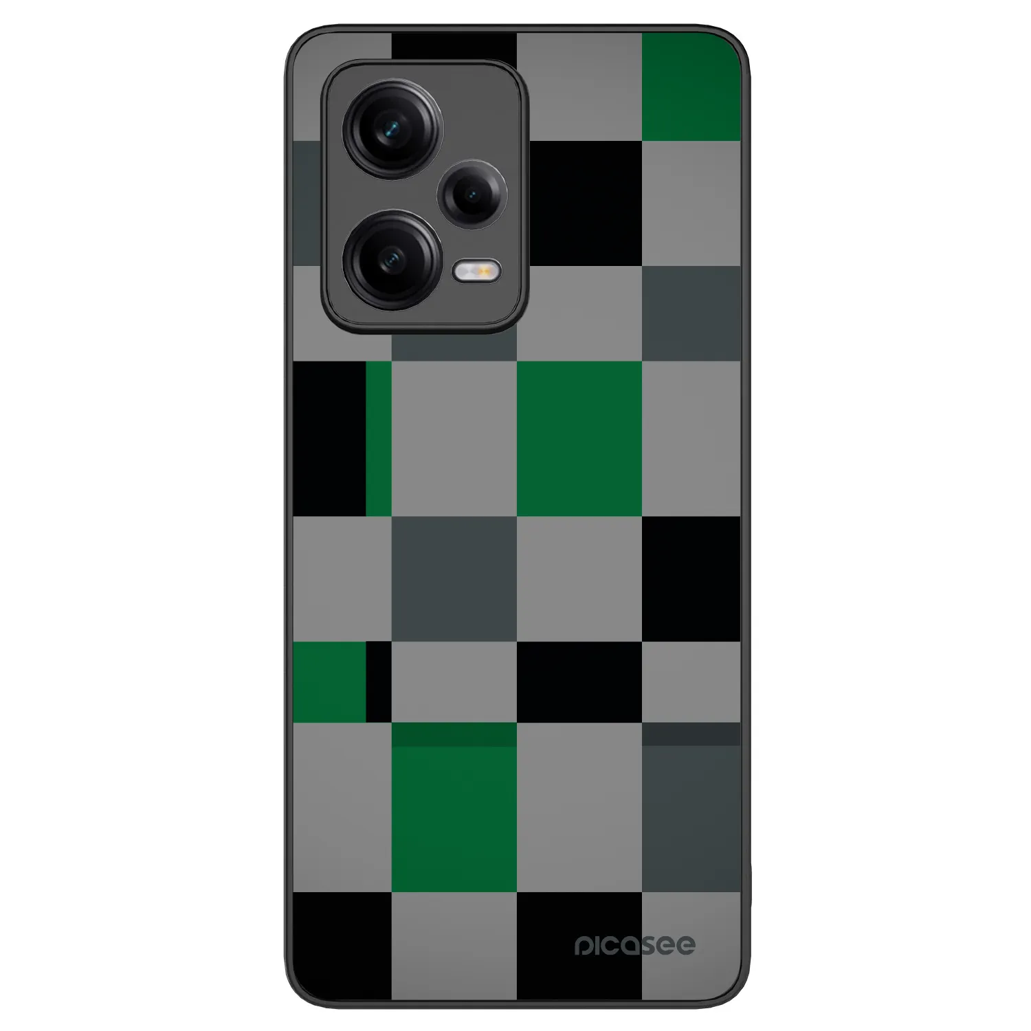 Picasee ULTIMATE CASE für Xiaomi Redmi Note 12 Pro 5G - Block Grid