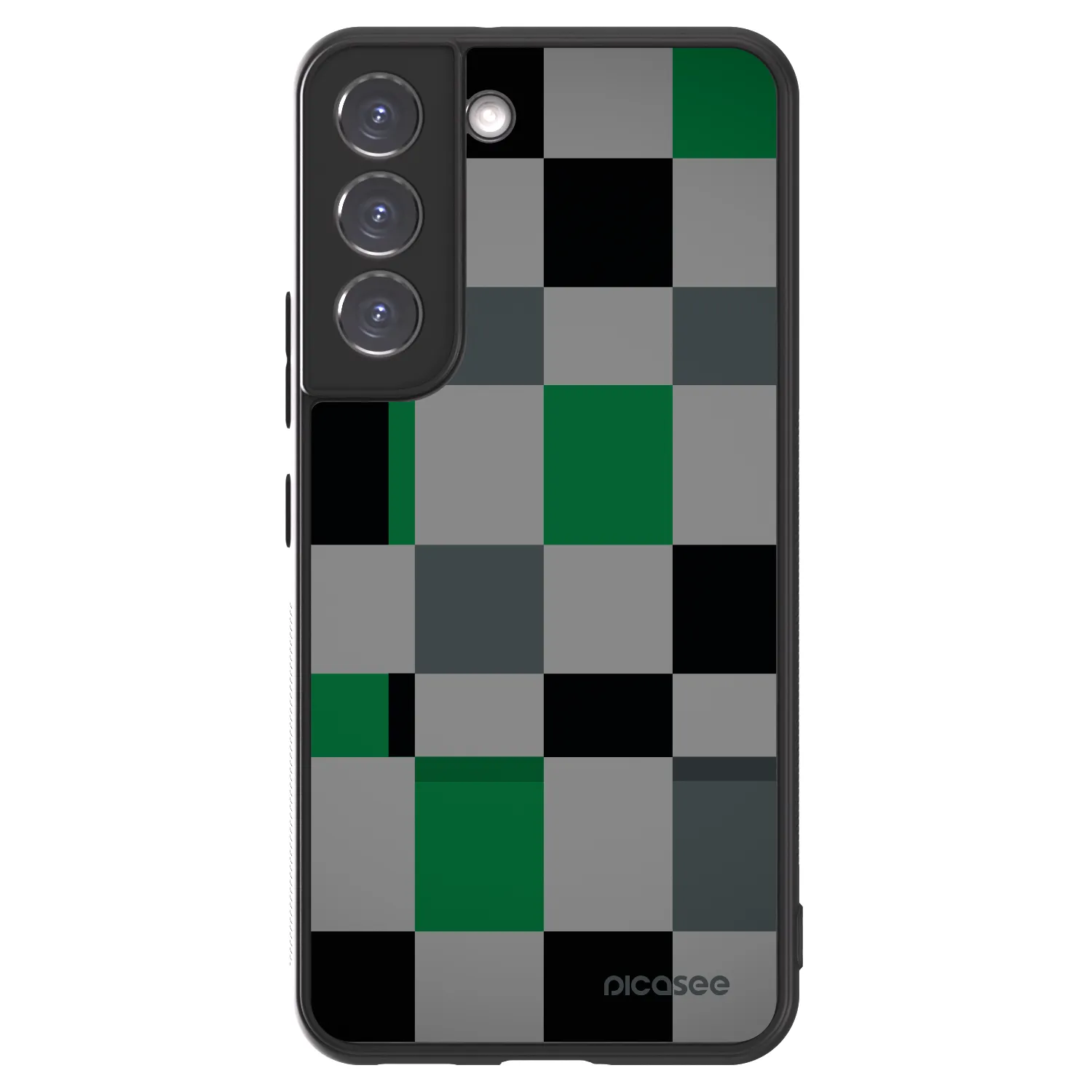 Picasee ULTIMATE CASE PowerShare für Samsung Galaxy S22 5G - Block Grid