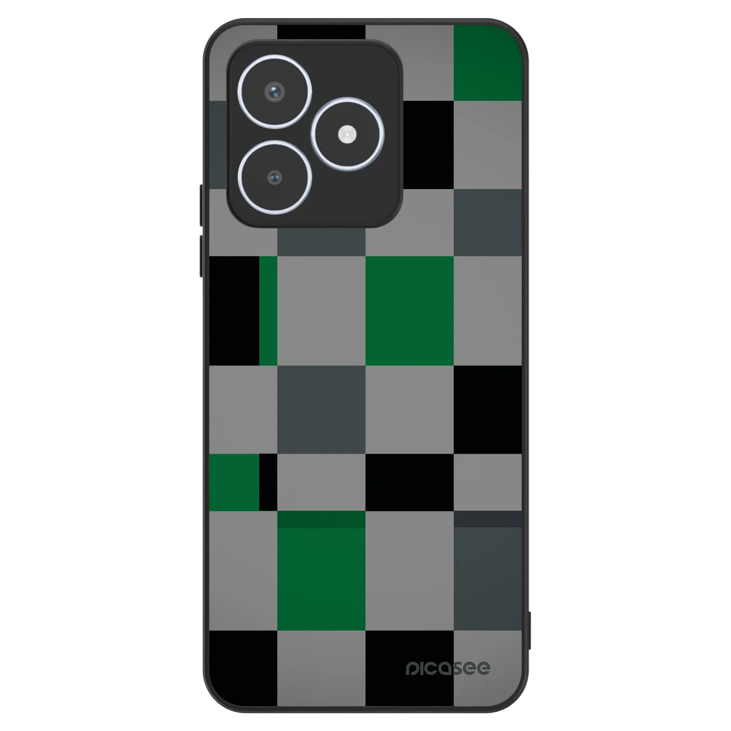 Picasee ULTIMATE CASE für Realme C53 - Block Grid