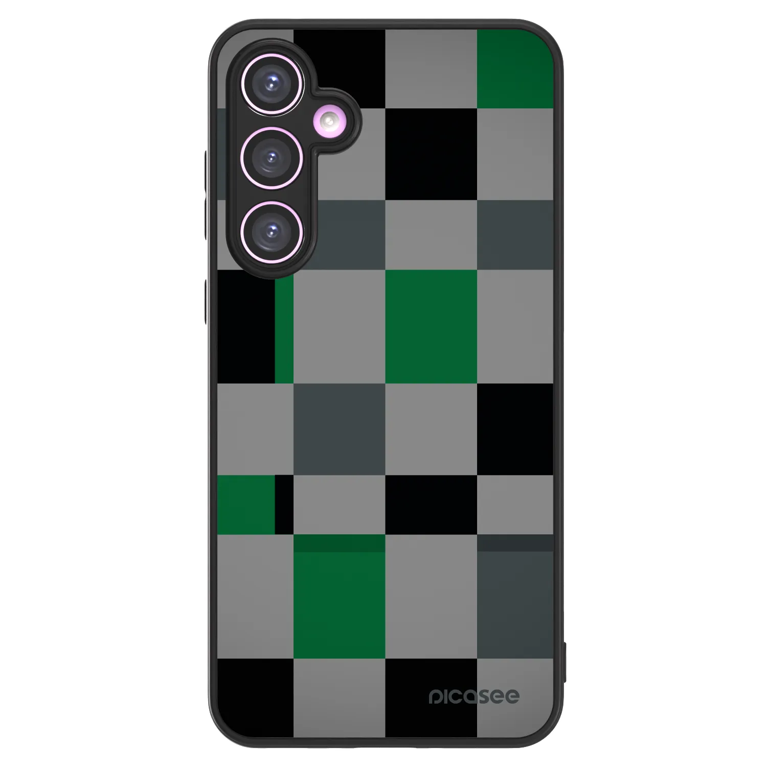Picasee ULTIMATE CASE für Samsung Galaxy A35 5G A356B - Block Grid