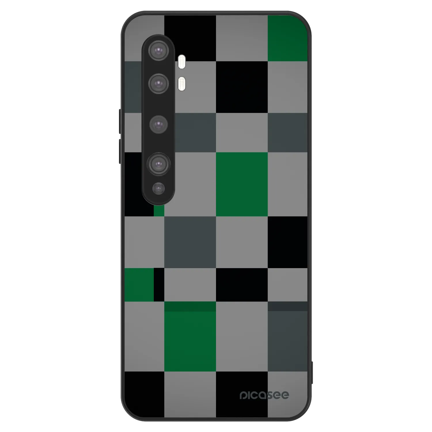 Picasee ULTIMATE CASE für Xiaomi Mi Note 10 (Pro) - Block Grid