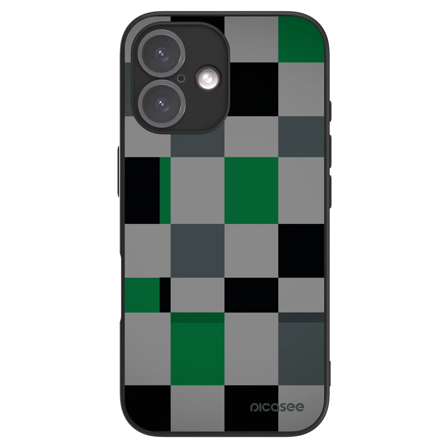 Picasee ULTIMATE CASE für Apple iPhone 16 - Block Grid
