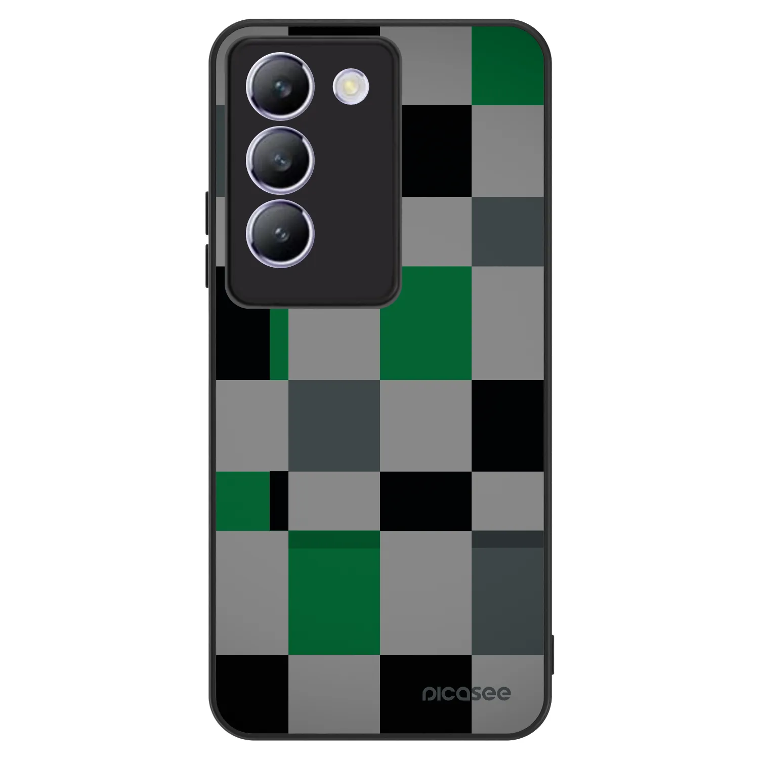 Picasee ULTIMATE CASE für Vivo V40 SE 5G - Block Grid