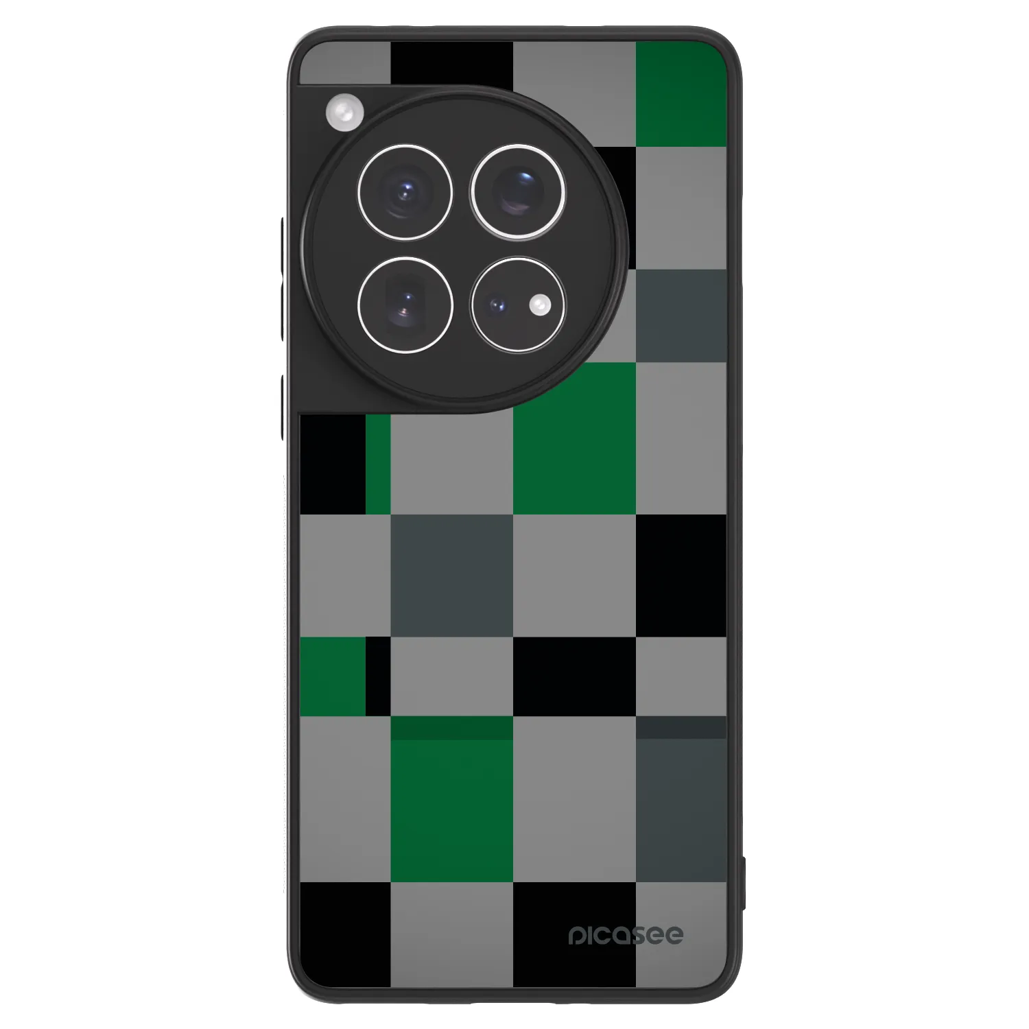 Picasee ULTIMATE CASE für OnePlus 12 5G - Block Grid