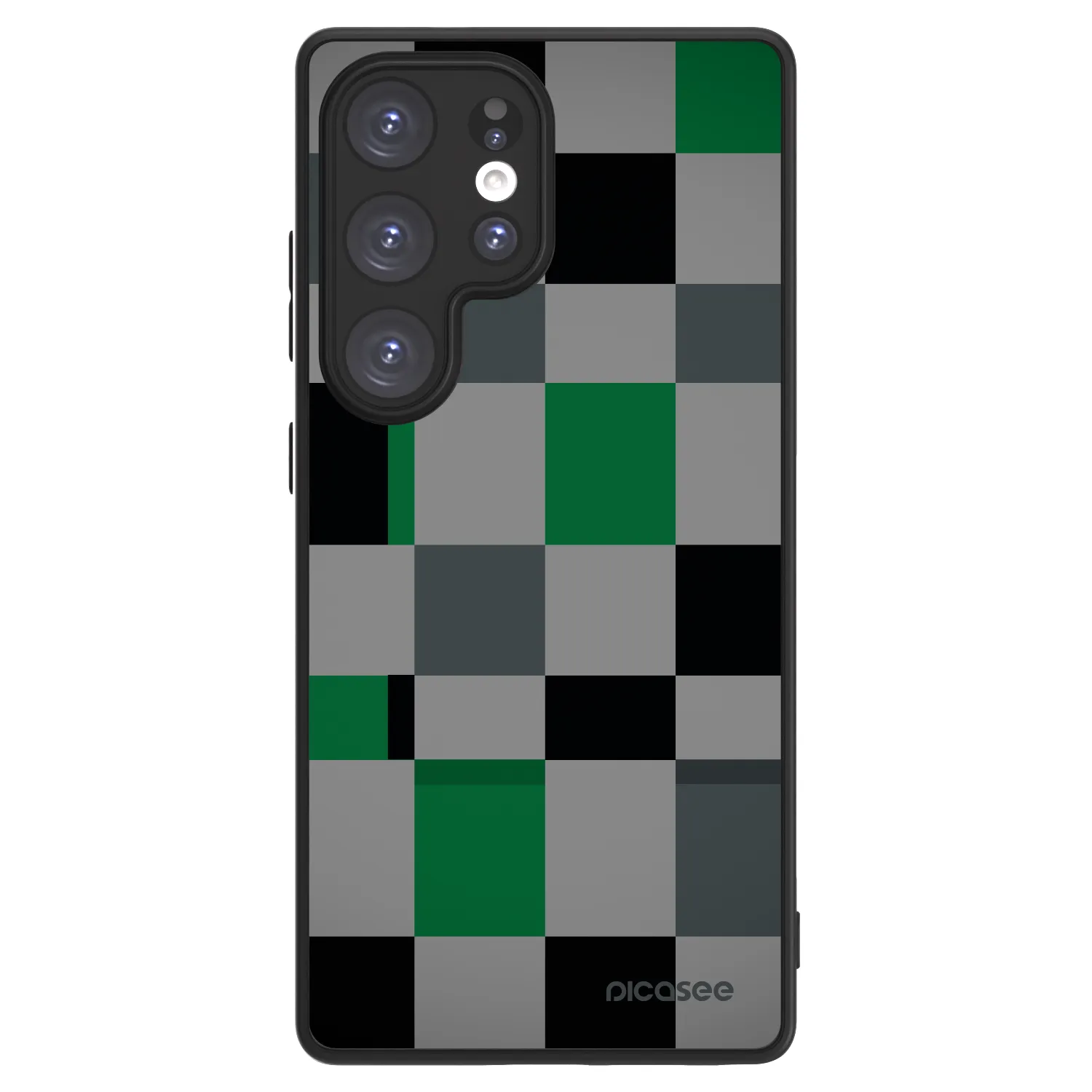 Picasee ULTIMATE CASE für Samsung Galaxy S25 Ultra 5G - Block Grid