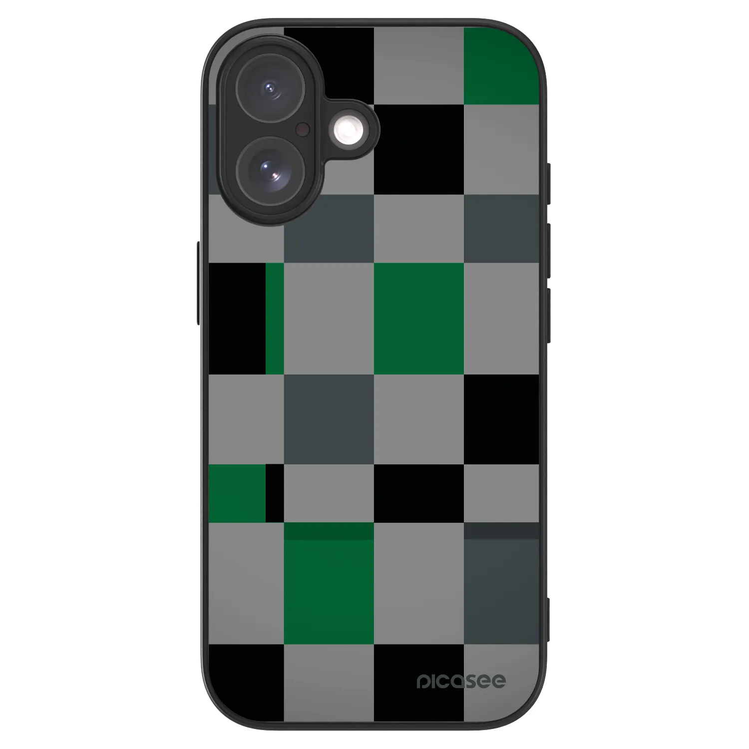 Picasee ULTIMATE CASE MagSafe für Apple iPhone 17 - Block Grid