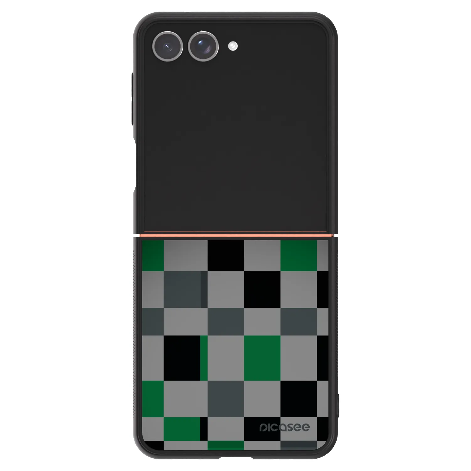 Picasee ULTIMATE CASE für Samsung Galaxy Z Flip7 5G - Block Grid