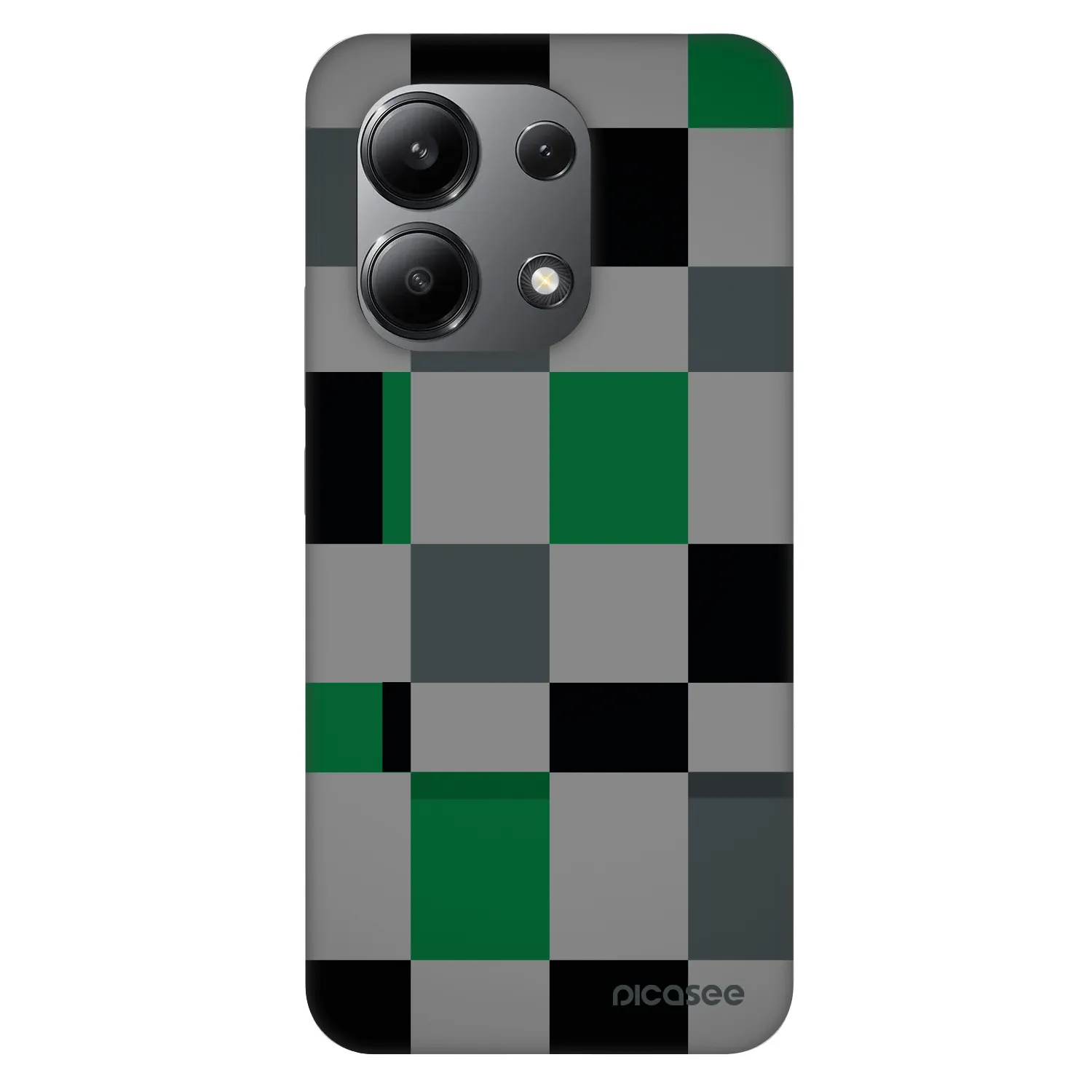 Picasee Fashion Case für Xiaomi Redmi Note 13 4G - Block Grid