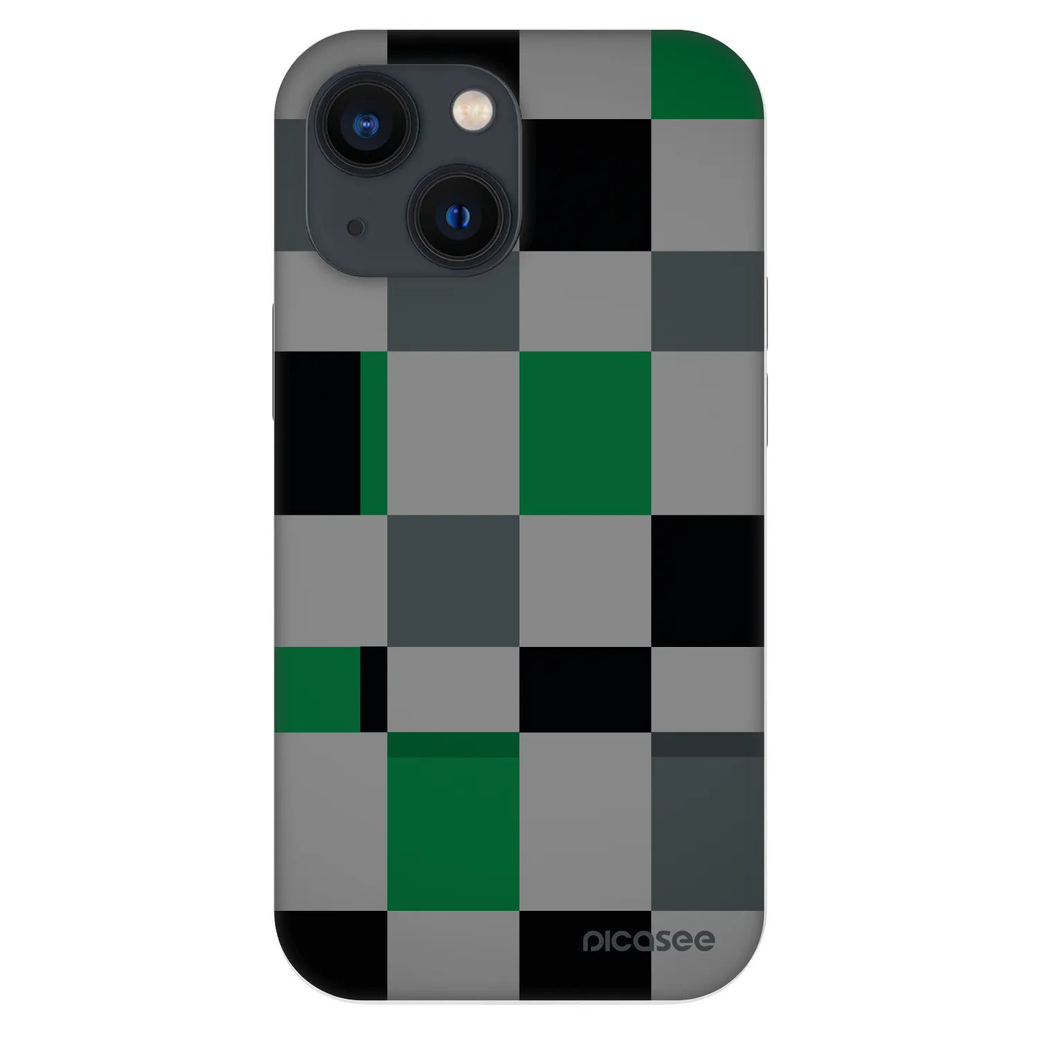 Picasee Fashion Case für Apple iPhone 13 mini - Block Grid