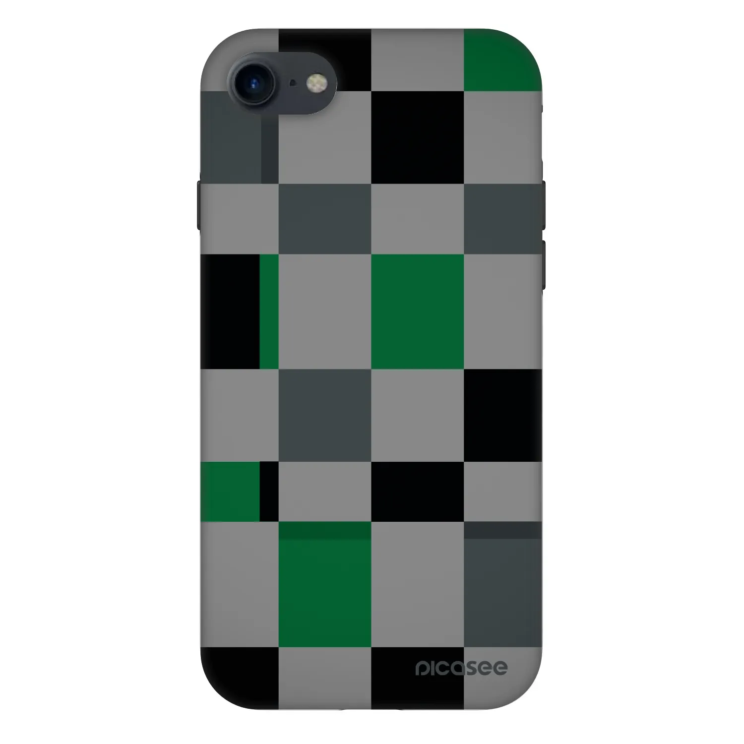 Picasee Fashion Case für Apple iPhone 7 - Block Grid