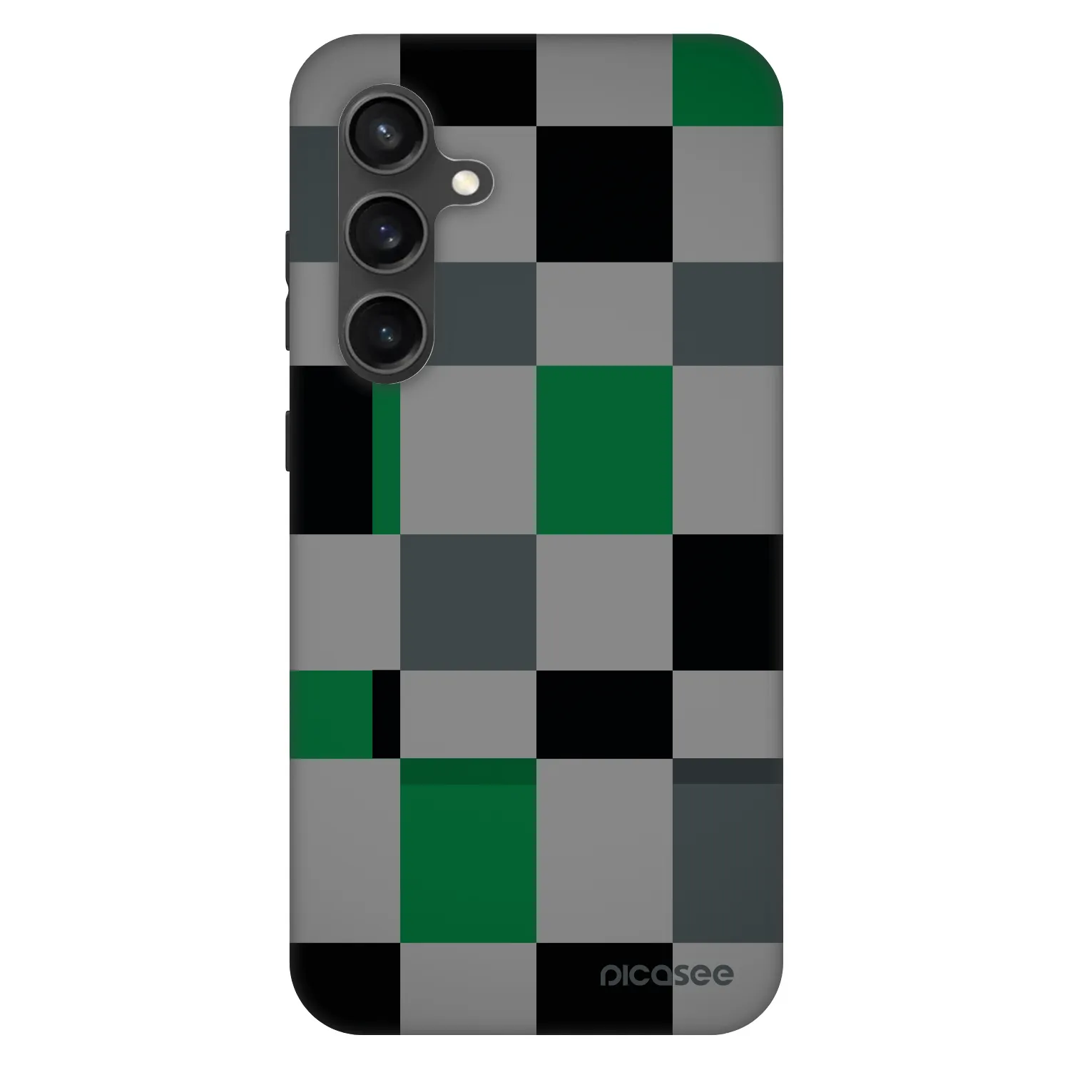 Picasee Fashion Case für Samsung Galaxy S24 FE S721B - Block Grid