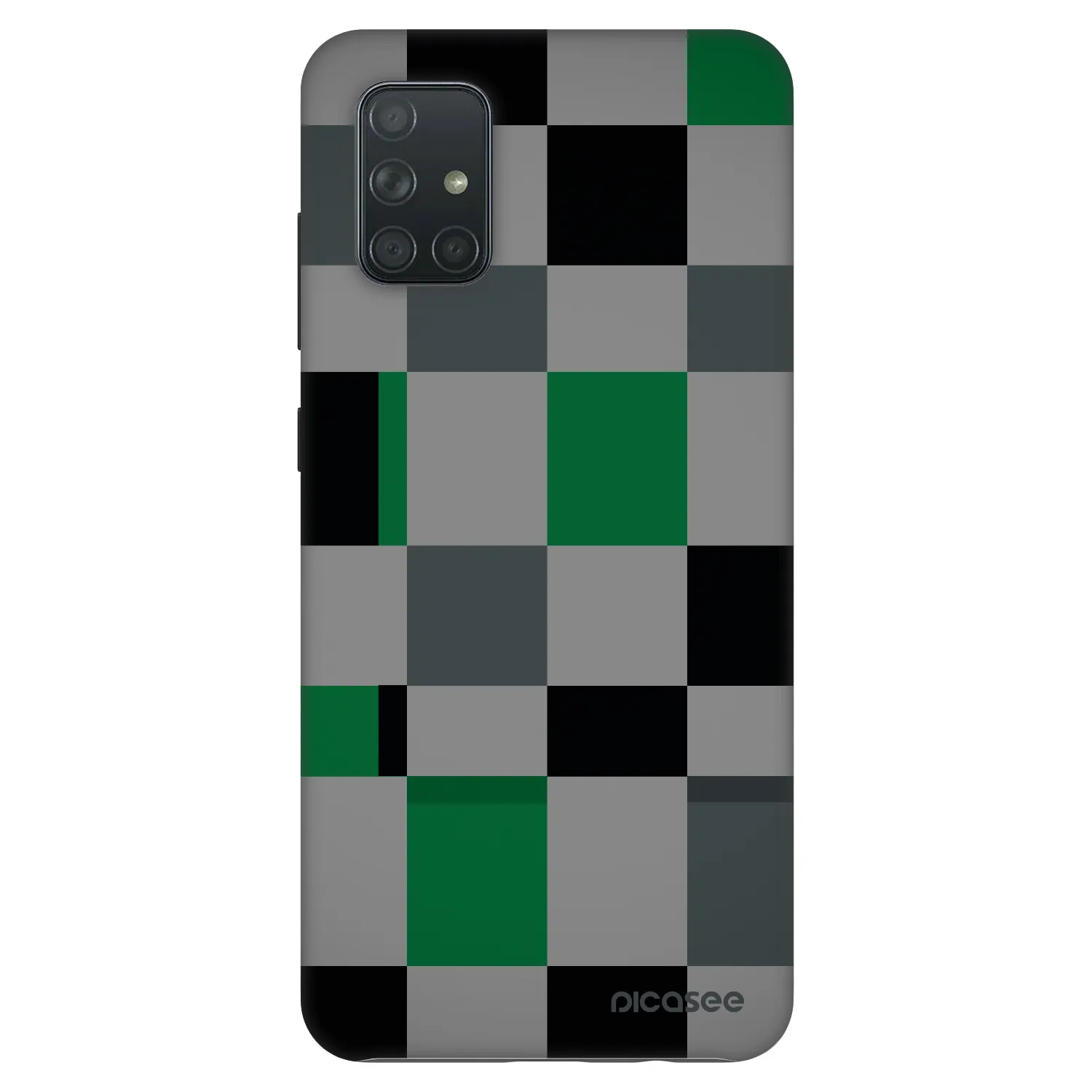 Picasee Fashion Case für Samsung Galaxy A71 A715F - Block Grid