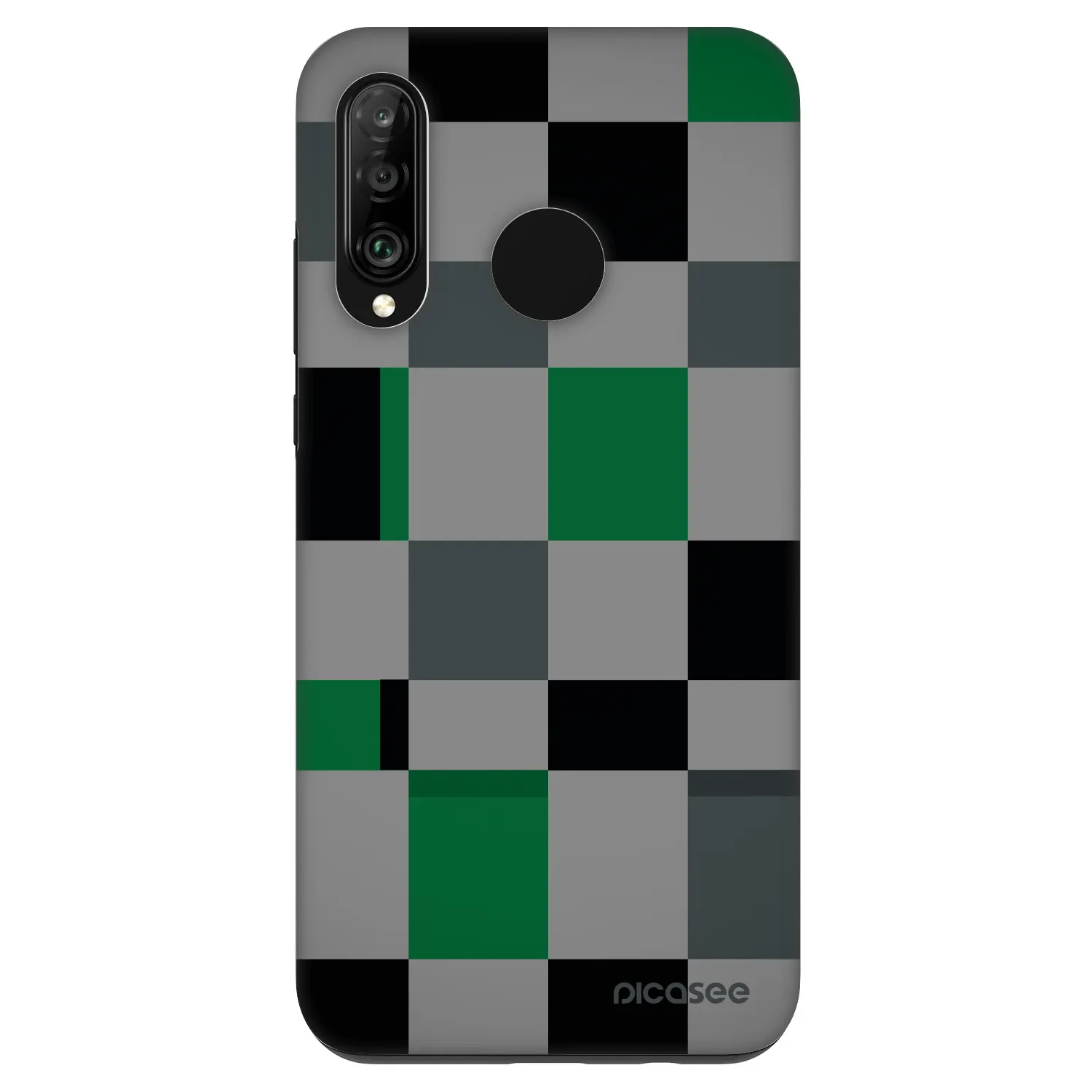Picasee Fashion Case für Huawei P30 Lite - Block Grid
