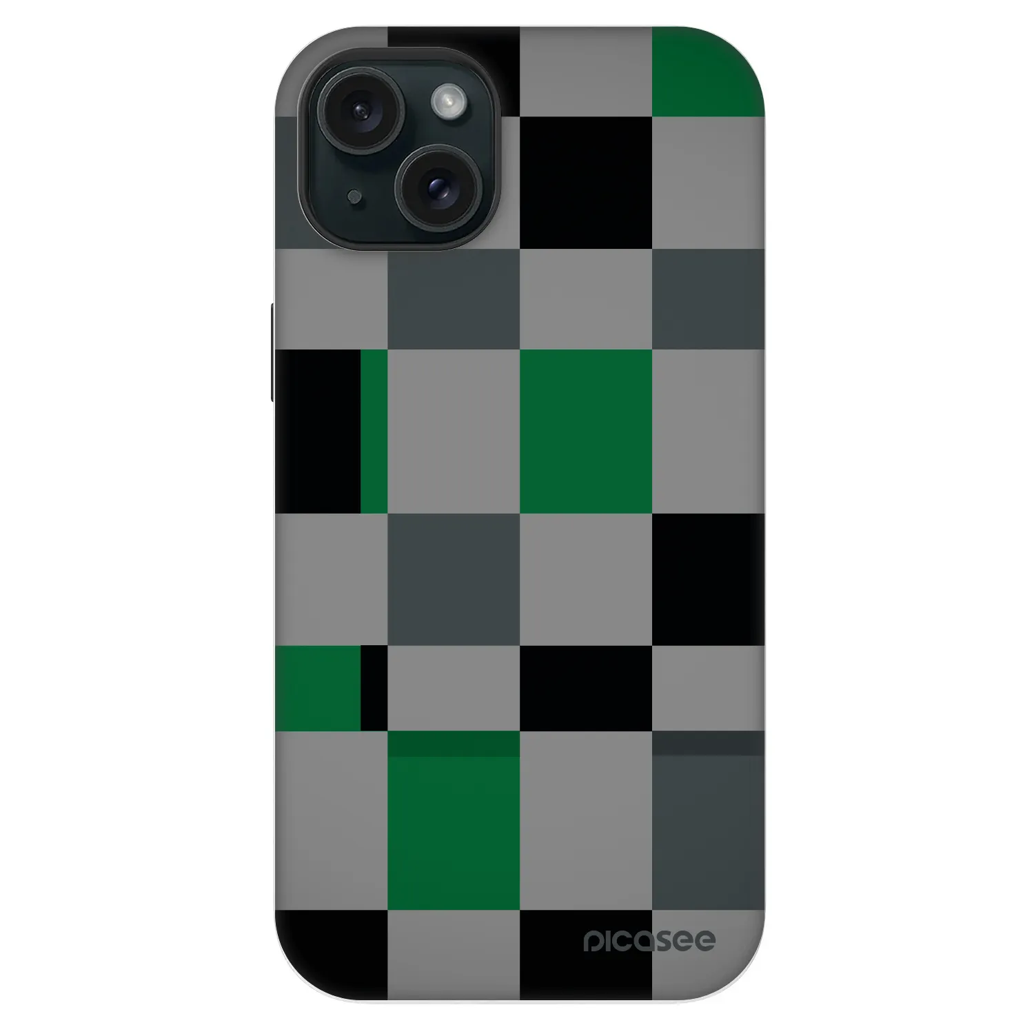 Picasee Fashion Case MagSafe für Apple iPhone 14 Plus - Block Grid