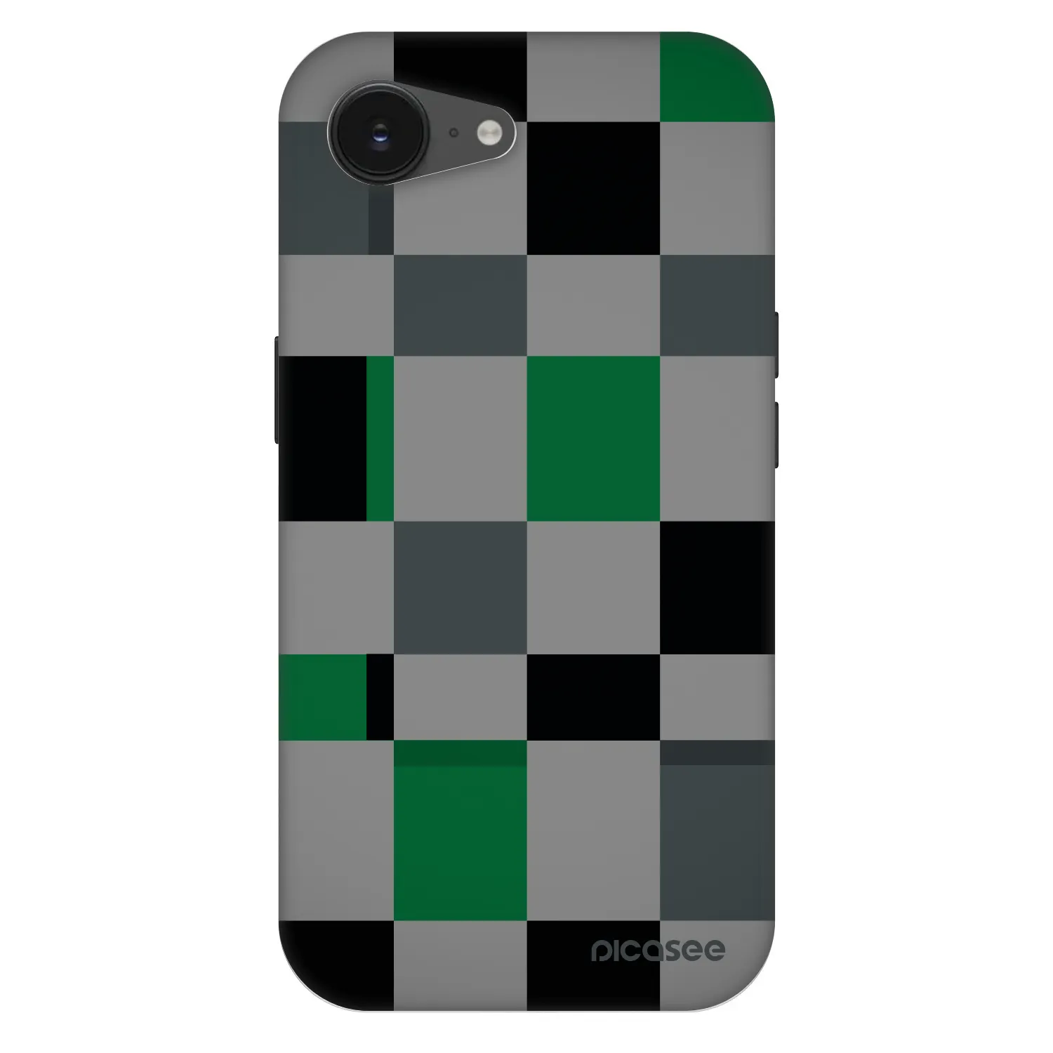 Picasee Fashion Case MagSafe für Apple iPhone 16e - Block Grid