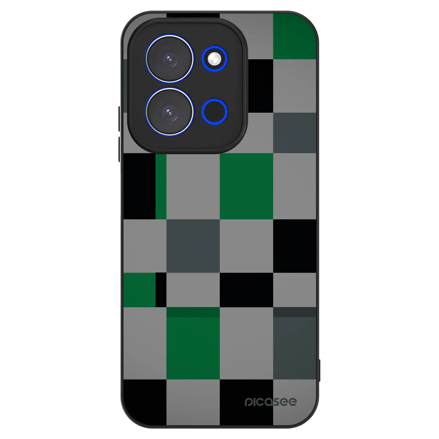 Picasee ULTIMATE CASE für Xiaomi Redmi 15C 4G - Block Grid