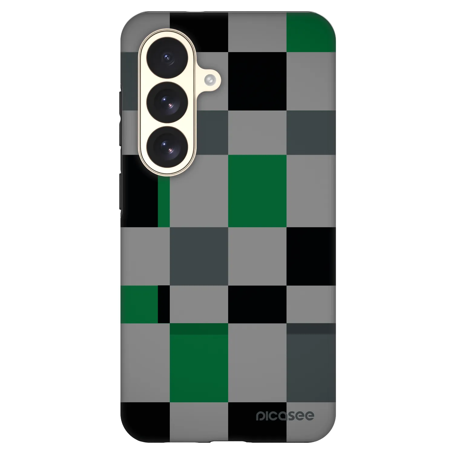 Picasee Fashion Case PowerShare pro Samsung Galaxy S26 - Block Grid