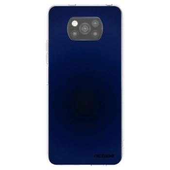 Picasee Xiaomi Poco X3 Hülle - Schwarzes Silikon - Deep Ocean