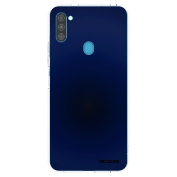Picasee Samsung Galaxy M11 Hülle - Transparentes Silikon - Deep Ocean