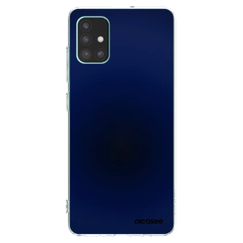 Picasee Samsung Galaxy M51 M515F Hülle - Transparentes Silikon - Deep Ocean