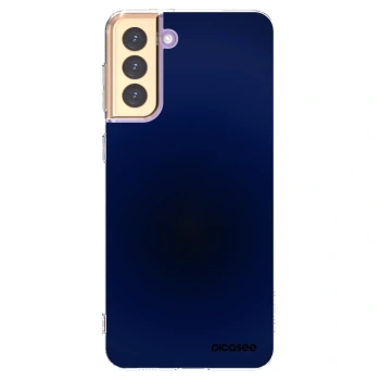 Picasee Samsung Galaxy S21+ 5G G996F Hülle - Transparentes Silikon - Deep Ocean