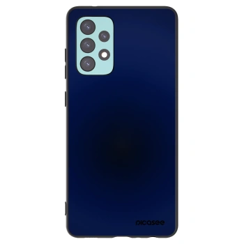 Picasee Samsung Galaxy A72 A725F Hülle - Schwarzes Silikon - Deep Ocean