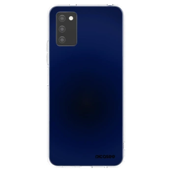 Picasee Samsung Galaxy A02s A025G Hülle - Transparentes Silikon - Deep Ocean