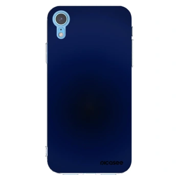 Picasee Apple iPhone XR Hülle - Transparentes Silikon - Deep Ocean
