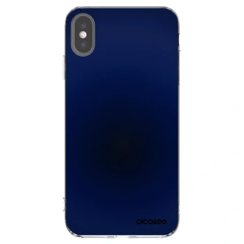 Picasee Apple iPhone XS Max Hülle - Transparentes Silikon - Deep Ocean