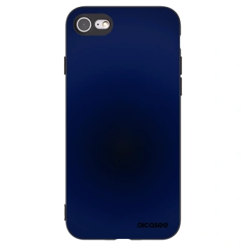 Picasee Apple iPhone SE 2022 Hülle - Schwarzes Silikon - Deep Ocean