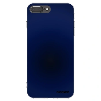 Picasee Apple iPhone 8 Plus Hülle - Transparentes Silikon - Deep Ocean