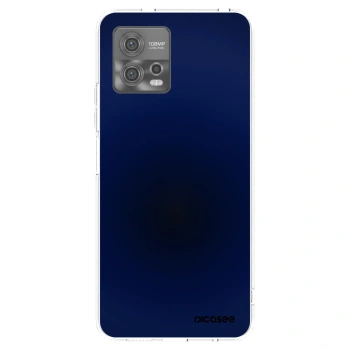 Picasee Motorola Moto G72 Hülle - Transparentes Silikon - Deep Ocean
