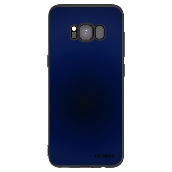 Picasee Samsung Galaxy S8 G950F Hülle - Schwarzes Silikon - Deep Ocean