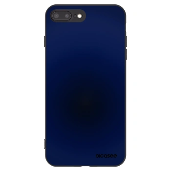 Picasee Apple iPhone 8 Plus Hülle - Schwarzes Silikon - Deep Ocean