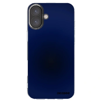 Picasee Apple iPhone 16 Plus Hülle - Transparentes Silikon - Deep Ocean