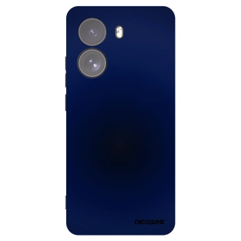 Picasee Xiaomi Poco X7 Hülle - Schwarzes Silikon - Deep Ocean