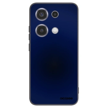 Picasee Xiaomi Redmi Note 14S Hülle - Schwarzes Silikon - Deep Ocean