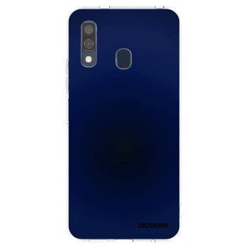 Picasee Samsung Galaxy A40 A405F Hülle - Transparentes Silikon - Deep Ocean