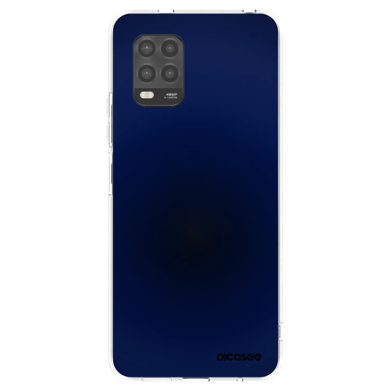 Picasee Xiaomi Mi 10 Lite Hülle - Transparentes Silikon - Deep Ocean