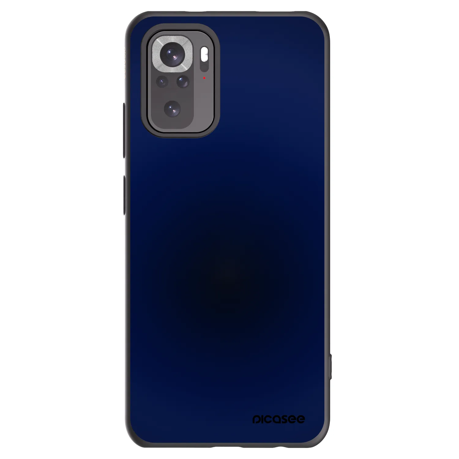 Picasee Xiaomi Redmi Note 10 Hülle - Schwarzes Silikon - Deep Ocean