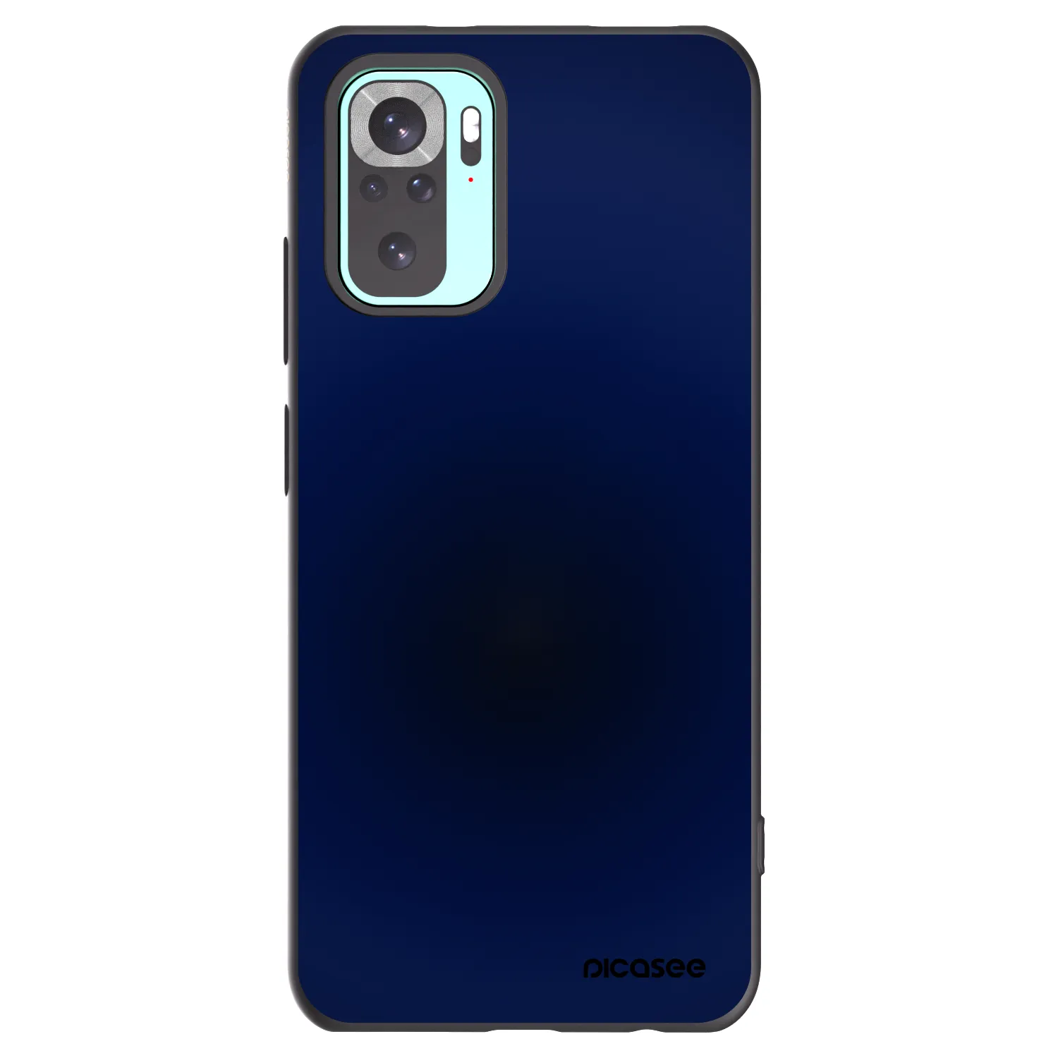 Picasee Xiaomi Redmi Note 10 Pro Hülle - Schwarzes Silikon - Deep Ocean